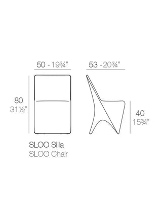 Vondom Pal chair in polyethylene