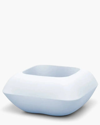 Vondom Pillow Planter LED vase in Ice White 2101 polyethylene