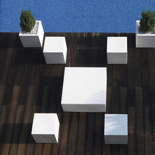 Vondom Jut Chill Ottoman 40x40 h.45 cm by Studio Vondom - Buy now on ShopDecor - Discover the best products by VONDOM design