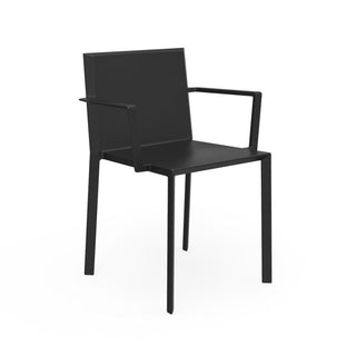 Vondom Quartz chair with arms Vondom Black - Buy now on ShopDecor - Discover the best products by VONDOM design