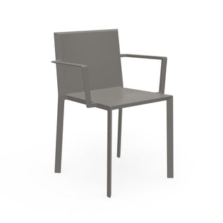 Vondom Quartz chair with arms Vondom Taupe - Buy now on ShopDecor - Discover the best products by VONDOM design