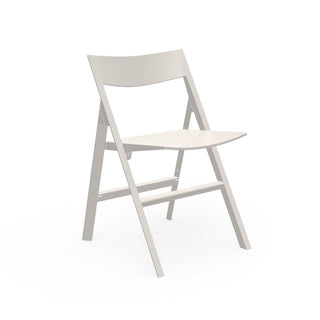 Vondom Quartz folding chair Vondom Ecru - Buy now on ShopDecor - Discover the best products by VONDOM design