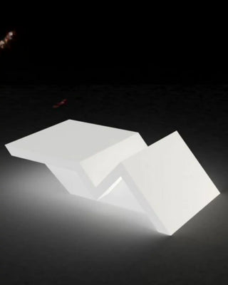 Vondom Rest sun lounger LED low table in polyethylene