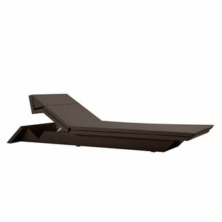 Vondom Rest sunlounger polyethylene by A-cero Vondom Brown - Buy now on ShopDecor - Discover the best products by VONDOM design