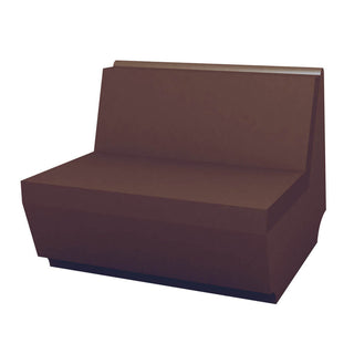 Vondom Rest sofa central module by A-cero Vondom Brown - Buy now on ShopDecor - Discover the best products by VONDOM design
