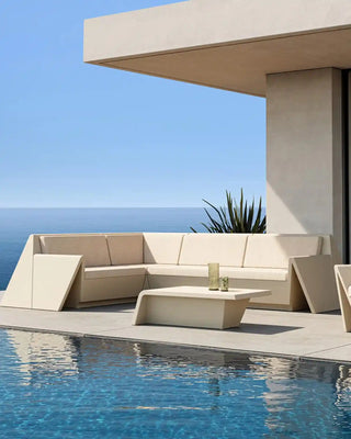 Vondom Rest sofa left/right module in polyethylene
