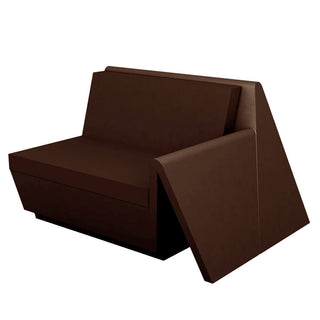 Vondom Rest sofa left module by A-cero Vondom Brown - Buy now on ShopDecor - Discover the best products by VONDOM design