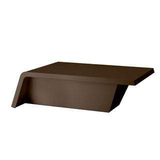 Vondom Rest low table h. 30 106x56 cm. by A-cero Vondom Brown - Buy now on ShopDecor - Discover the best products by VONDOM design