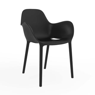 Vondom Sabinas armchair Vondom Black - Buy now on ShopDecor - Discover the best products by VONDOM design