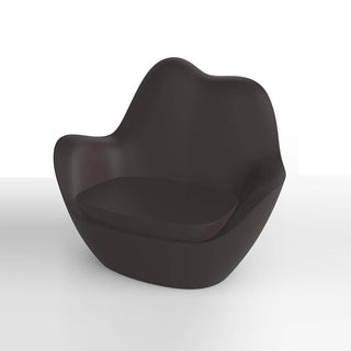 Vondom Sabinas armchair polyethylene by Javier Mariscal Vondom Brown - Buy now on ShopDecor - Discover the best products by VONDOM design