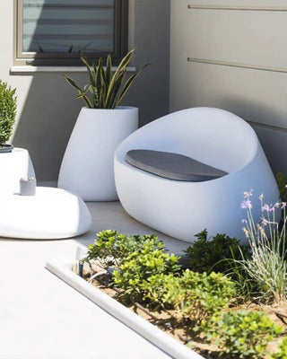Vondom Stone lounge chair in polyethylene