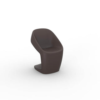 Vondom Ufo chair polyethylene by Ora Ito Vondom Brown - Buy now on ShopDecor - Discover the best products by VONDOM design