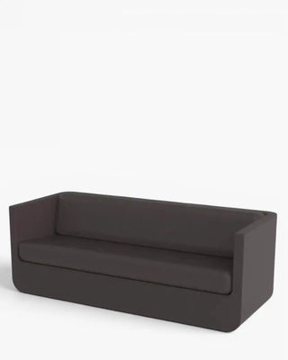 Vondom Ulm sofa in polyethylene with upholstered cushions