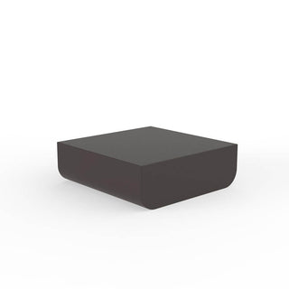 Vondom Ulm low table polyethylene by Ramón Esteve Vondom Brown - Buy now on ShopDecor - Discover the best products by VONDOM design