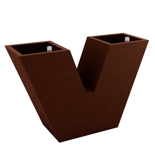 Vondom UVE vase 120x40 h. 80 cm. by Studio Vondom Vondom Brown - Buy now on ShopDecor - Discover the best products by VONDOM design