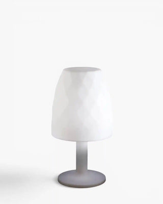 Vondom Vases LED floor lamp in Ice White 2101 polyethylene