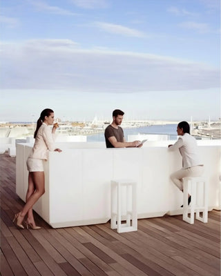 Vondom Vela bar counter in polyethylene