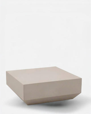 Vondom Vela low square coffee table in polyethylene