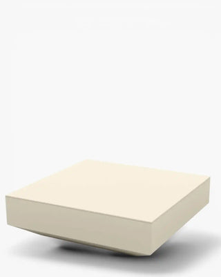 Vondom Vela low square coffee table in polyethylene