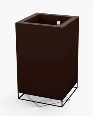 Vondom Vela High Cube vase in polyethylene