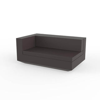 Vondom Vela XL sofa right-hand end module by Ramón Esteve Vondom Brown - Buy now on ShopDecor - Discover the best products by VONDOM design