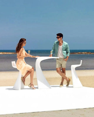 Vondom Wing bar stool in polyethylene