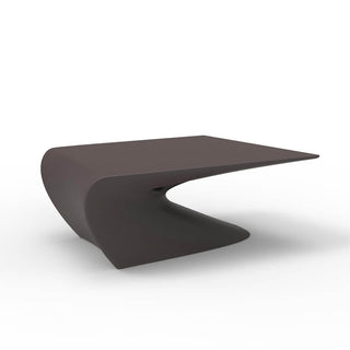 Vondom Wing low table polyethylene by A-cero Vondom Brown - Buy now on ShopDecor - Discover the best products by VONDOM design