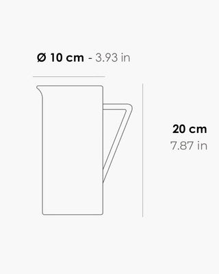 WD Lifestyle carafe 1.2 lt. - 1.26 qt. - Buy now on ShopDecor - Discover the best products by WD LIFESTYLE design