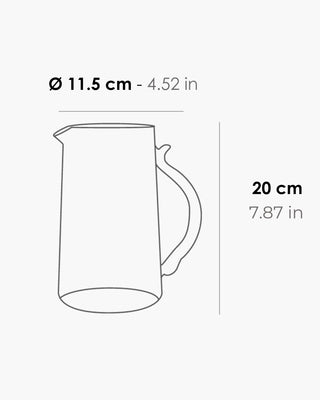 WD Lifestyle carafe 1.5 lt. - 1.58 qt. - Buy now on ShopDecor - Discover the best products by WD LIFESTYLE design