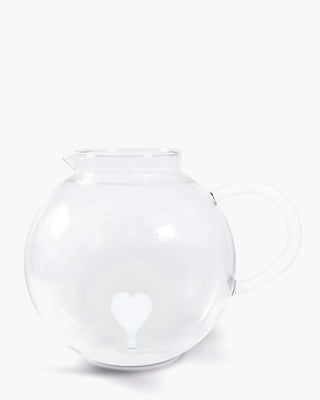 WD Lifestyle pitcher 1.7 lt - 1.79 qt. WD White Heart - Buy now on ShopDecor - Discover the best products by WD LIFESTYLE design