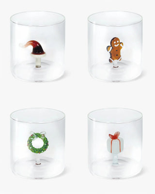 WD Lifestyle Christmas set 4 tumblers mix 2 - Buy now on ShopDecor - Discover the best products by WD LIFESTYLE design