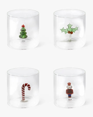 WD Lifestyle Christmas set 4 tumblers mix 3 - Buy now on ShopDecor - Discover the best products by WD LIFESTYLE design