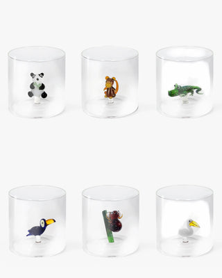 WD LIfestyle Amazonia set 6 tumblers mix 2 - Buy now on ShopDecor - Discover the best products by WD LIFESTYLE design