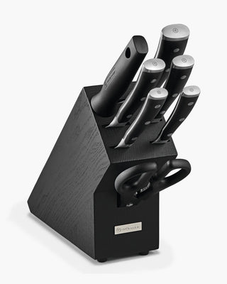 Wusthof Classic Ikon 8-piece starter knife block set Black - Buy now on ShopDecor - Discover the best products by WÜSTHOF design
