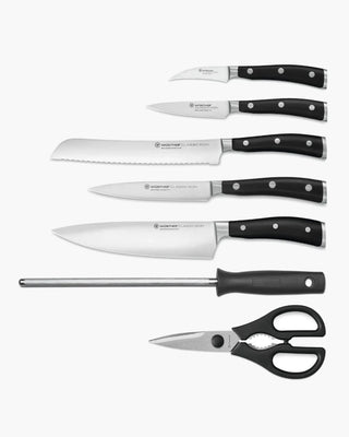 Wusthof Classic Ikon 8-piece starter knife block set - Buy now on ShopDecor - Discover the best products by WÜSTHOF design