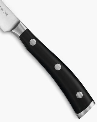 Wusthof Classic Ikon serrated utlity knife 14 cm - 5 in - Buy now on ShopDecor - Discover the best products by WÜSTHOF design