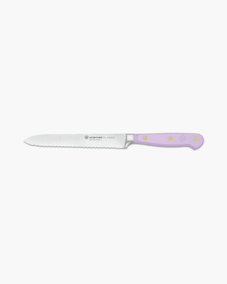 Wusthof Classic serrated utility knife 14 cm - 5 in Wusthof Purple Yam - Buy now on ShopDecor - Discover the best products by WÜSTHOF design