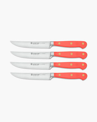 Wusthof Classic steak knife set Wusthof Coral Peach Set 4 - Buy now on ShopDecor - Discover the best products by WÜSTHOF design