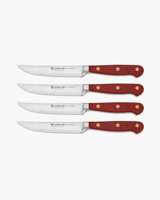 Wusthof Classic steak knife set Wusthof Tasty Sumac Set 4 - Buy now on ShopDecor - Discover the best products by WÜSTHOF design