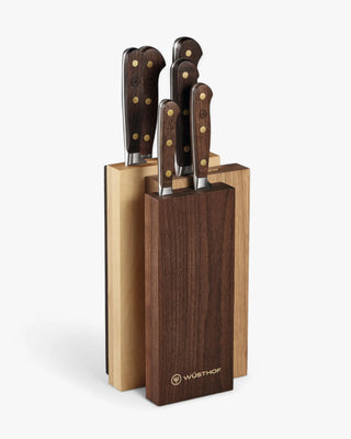 Wusthof Crafter wooden knife block set Set 6 - Buy now on ShopDecor - Discover the best products by WÜSTHOF design