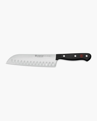 Wusthof Gourmet santoku knife with hollow edge 17 cm - 7 in - Buy now on ShopDecor - Discover the best products by WÜSTHOF design