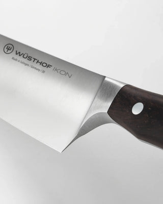 Wusthof Ikon steak knife 12 cm - 4 1/2 in - african black wood - Buy now on ShopDecor - Discover the best products by WÜSTHOF design