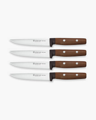 Wusthof Urban Farmer wooden 4-piece steak knife set - Buy now on ShopDecor - Discover the best products by WÜSTHOF design