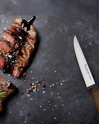 Wusthof Urban Farmer wooden 4-piece steak knife set - Buy now on ShopDecor - Discover the best products by WÜSTHOF design