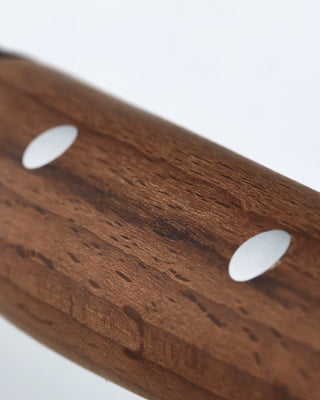 Wusthof Urban Farmer wooden santoku knife with hollow edge 17 cm - 7 in - Buy now on ShopDecor - Discover the best products by WÜSTHOF design