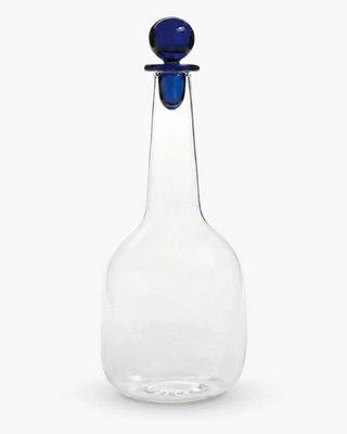 Zafferano Bilia glass Bottle 1.4 l-47.34 oz Zafferano Blue - Buy now on ShopDecor - Discover the best products by ZAFFERANO design