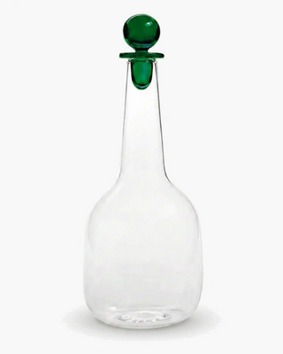 Zafferano Bilia glass Bottle 1.4 l-47.34 oz Zafferano Green - Buy now on ShopDecor - Discover the best products by ZAFFERANO design