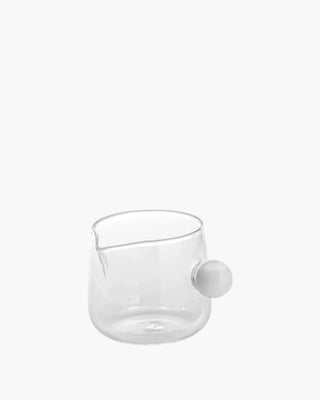 Zafferano Bilia glass creamer white 12 cl - 4 oz - Buy now on ShopDecor - Discover the best products by ZAFFERANO design