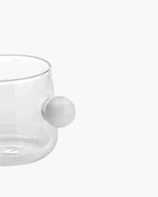 Zafferano Bilia glass creamer white 12 cl - 4 oz - Buy now on ShopDecor - Discover the best products by ZAFFERANO design