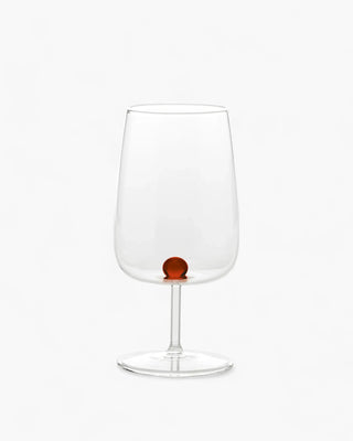 Zafferano Bilia goblet 38 cl - 12.84 oz Zafferano Amber - Buy now on ShopDecor - Discover the best products by ZAFFERANO design